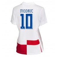 Kroatien Luka Modric #10 Hemmatröja Kvinnor EM 2024 Korta ärmar